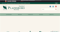 Desktop Screenshot of plainsboronj.com